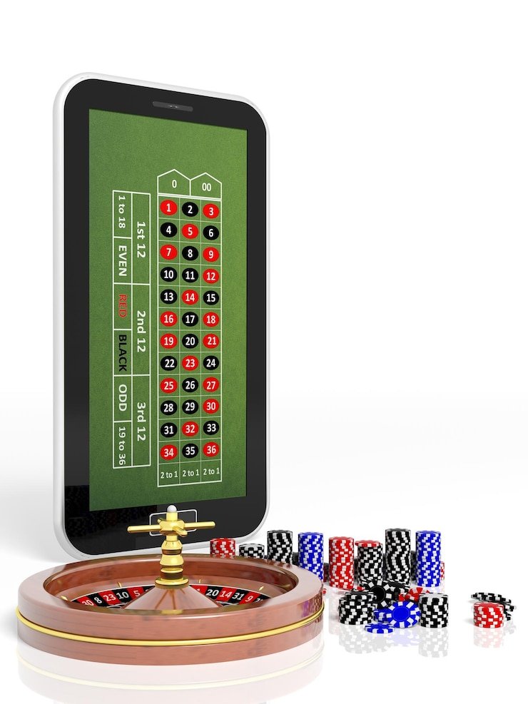Player using mobile device to place bet on a basketball game in the Philippines